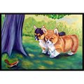 Carolines Treasures 18 x 27 in. Corgi Indoor Outdoor Mat 7293MAT